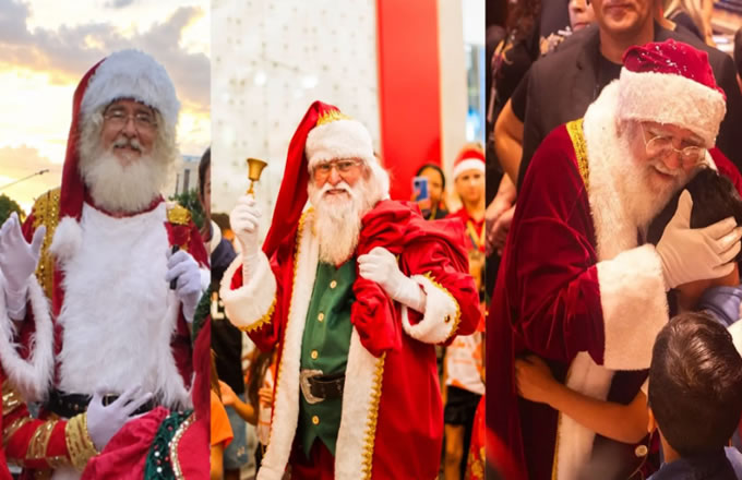 Clima de Natal: Papai Noel tem data para chegar a Campo Grande